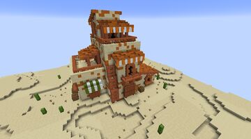 Abandoned house in the desert DOWNLOAD FREE Minecraft Map & Project