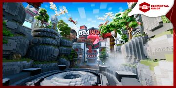 Bed Wars Spawn - 200x200 Minecraft Map & Project