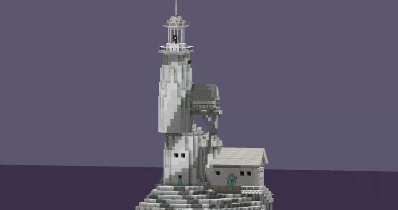 The Monochrome Lighthouse | Download Minecraft Map