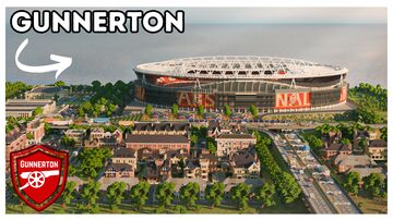 Minecraft Football City - Gunnerton Minecraft Map & Project