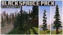 [DOWNLOAD] Pingvo's Black Spruce tree Pack ║ map + schematics Minecraft Map & Project