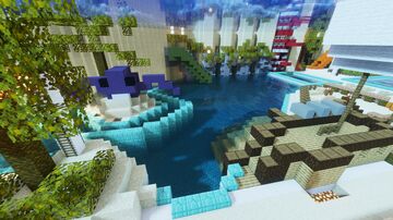 Tropicala - Swimming Pool Minecraft Map & Project