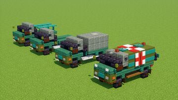Type 73 Medium Truck JGSDF Minecraft Map & Project