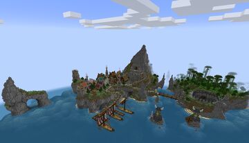 How To Train Your Dragon Map Minecraft Map & Project