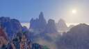 The dolomites Minecraft Map & Project