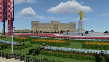 Buckingham Palace Minecraft Map & Project