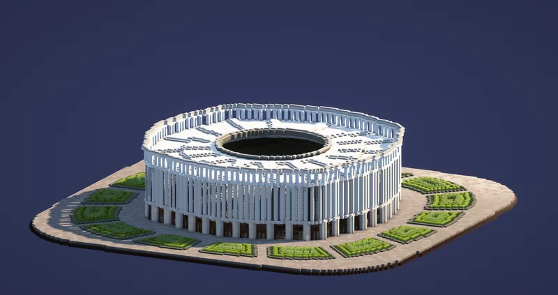 Football Stadium | DOWNLOAD Minecraft Map