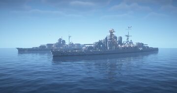 HMS Hood – 1:1.63 Scale Minecraft Map & Project