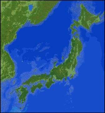 Japan 1:150 scale - Custom Japanese structures - Multiplayer Ready - 15k squared Minecraft Map & Project