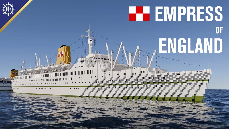 RMS EMPRESS OF ENGLAND - The Sister Empress