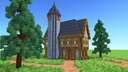 Medieval House – Fully Decorated Interior | Download Minecraft Map & Project
