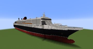 RMS Queen Mary 2 Minecraft Map & Project