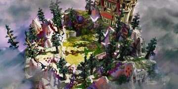 Cherrywood Forest Warzone - PvP - Koth Minecraft Map & Project
