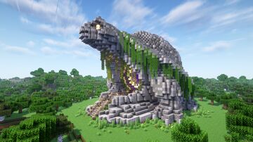 Minecraft Turtle Nether Portal Statue Minecraft Map & Project