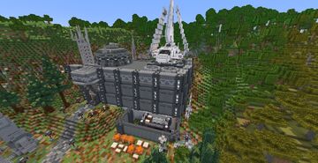 Custom Imperial Base WIP Minecraft Map & Project