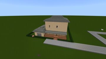 Modern House Minecraft Map & Project