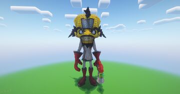 Minecraft Doctor Neo Cortex Statue Minecraft Map & Project