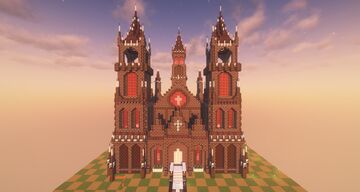 The Black Spire Cathedral Minecraft Map & Project