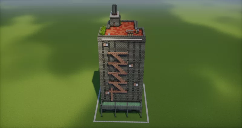 Residential Building Minecraft Map