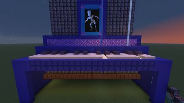 Note block music machine "Blue (Da Ba Dee)" Minecraft Map & Project