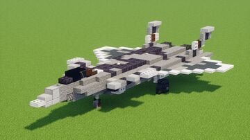 J-20 Mighty Dragon Fighter Jet Minecraft Map & Project