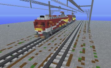 Electric Locomotive Class 47 060-EA CFR MARFA and DOLPHIN by andreireal92 Minecraft Map & Project