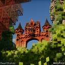 Red Gatehouse Minecraft Map & Project