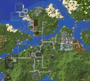 Fossils & Archaeology Park Minecraft Map & Project