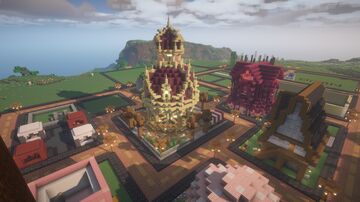 Shopping District for "Bubblegum SMP" Minecraft Map & Project