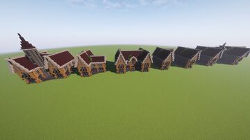 🏰 Medieval House Pack Minecraft Map & Project