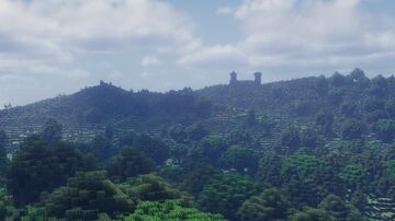 Ampiel | Realistic Medieval Ruined Town - [⚔️Medieval Kingdoms Server⚔️] Minecraft Map & Project