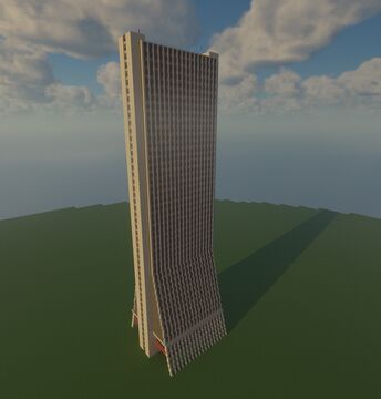 Japan Sompo Building/Sompo Tower 1:1 Minecraft Map & Project