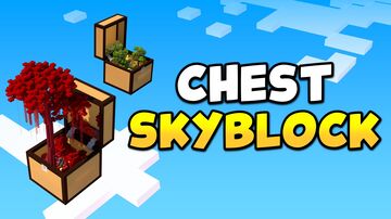 Chest Skyblock | 1.20 & 1.21.5 Skyblock Challenge World Minecraft Map & Project