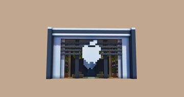 Apple Store - Simple with Interior (Free Download) Minecraft Map & Project