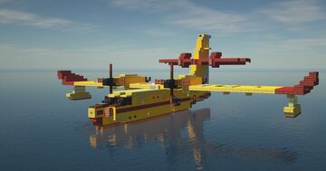 Bombardier CL-415 Minecraft Map & Project
