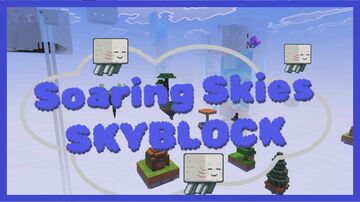 Soaring Skies SKYBLOCK V1.1 Minecraft Map & Project
