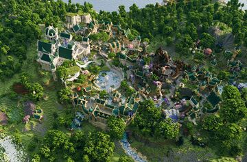 Elf Kingdom Minecraft Map & Project
