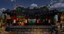 The North Gate of Namhansanseong — a Korean mountain fortress. Traditional architecture. Minecraft Map & Project