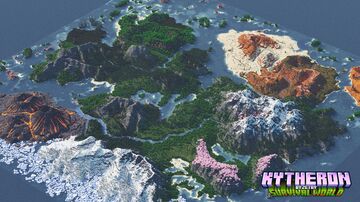 Kytheron – 4K, 1.21.5+ | Survival Friendly | Custom Caves & Structures | Java & Bedrock Minecraft Map & Project