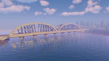Large Bridge Minecraft Map & Project
