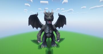 Minecraft Chaos Dragon Statue ( FREE ) Minecraft Map & Project