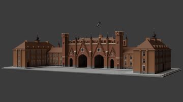 Steindamm Gate, Königsberg, East Prussia, Germany Minecraft Map & Project