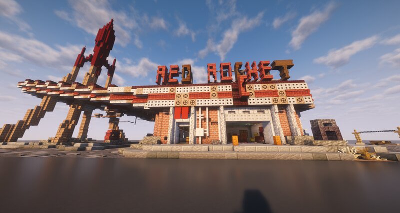 Fallout 4 Red Rocket Gas Station V2