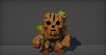 Tree Golem Minecraft Map & Project