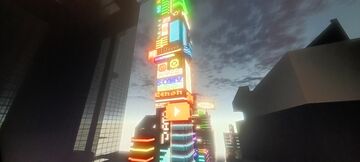 [replace my 7th post so as not to duplicate like a while ago] ホログラフィック資本主義 - Horogurafikku shihon shugi | Cyberpunk Center Minecraft Map & Project