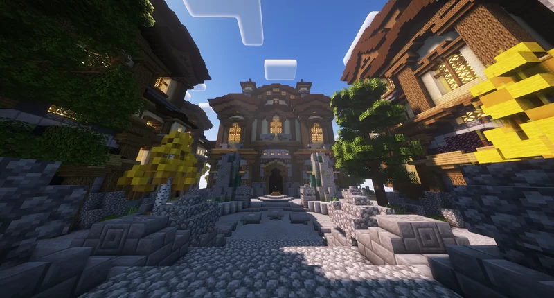 Castle Island Lobby Minecraft Map