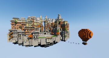Hub - Floating City Dedicated to Alamut Minecraft Map & Project