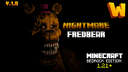 NIGHTMARE FREDBEAR: Horror map V.1.0 Minecraft Map & Project