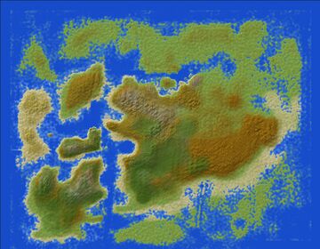 Continental Land Map Minecraft Map & Project