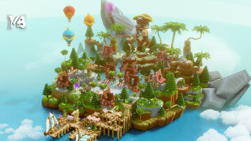 Medieval Tropical Spawn Minecraft Map & Project